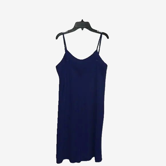 Nanette Lepore Women's Solid Mini Camisole Slip Dress in Royal Blue Size 4 $24 - Picture 4 of 9